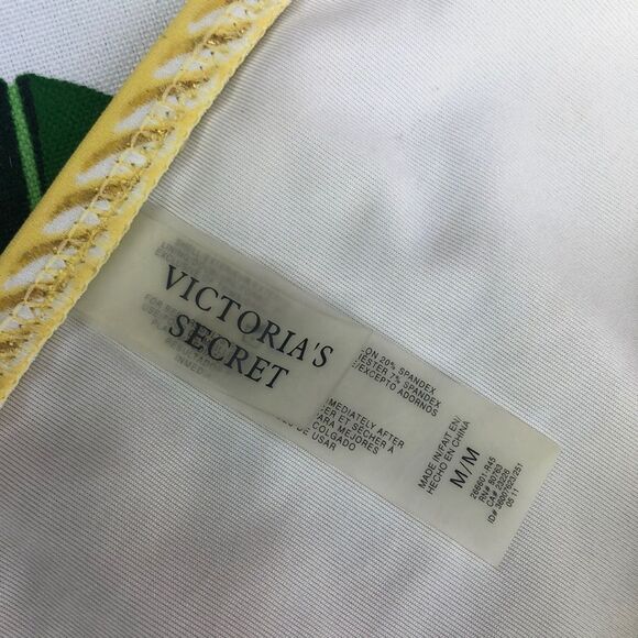 Victoria’s Secret Yellow Nautical Rope Side Tie Bikini Bottoms NWOT - Picture 11 of 13